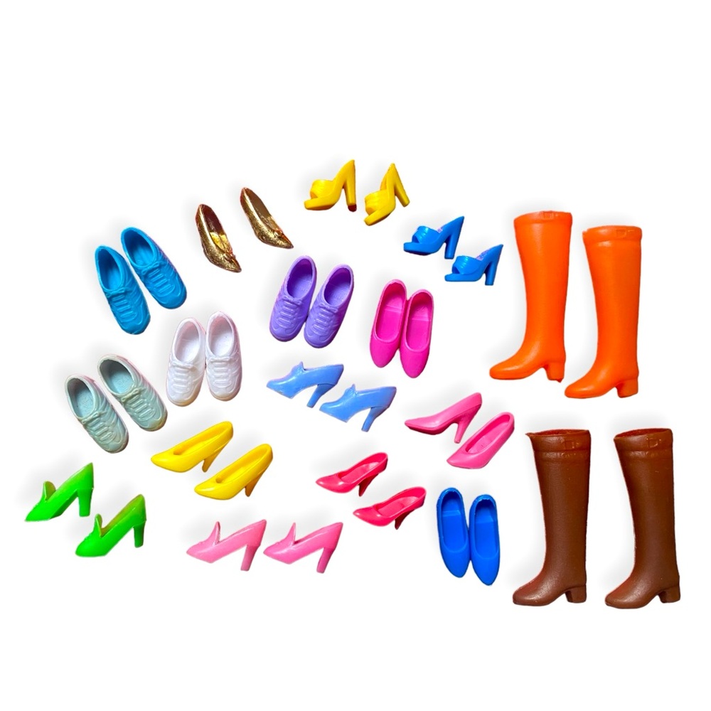 Vintage Barbie Shoes Lot 80s 90s